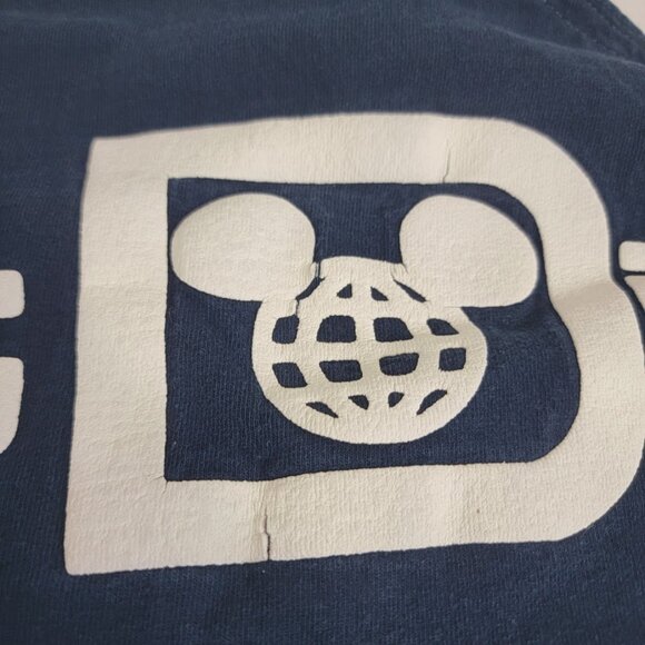 Disney Parks Authentic Walt Disney World Spirit Jersey Size M Blue Mickey Cotton - Picture 6 of 12